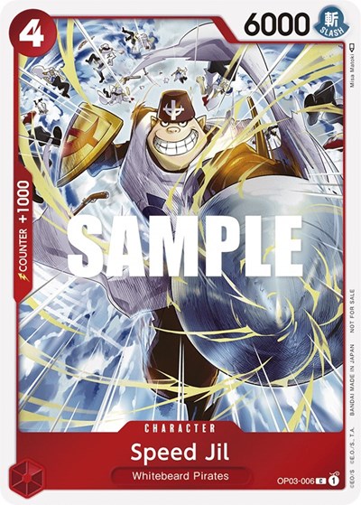 Speed Jil (Dash Pack) #OP03-006 Kingdoms of Intrigue