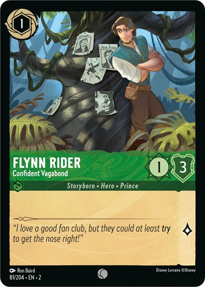 Flynn Rider - Confident Vagabond #81 Rise of the Floodborn