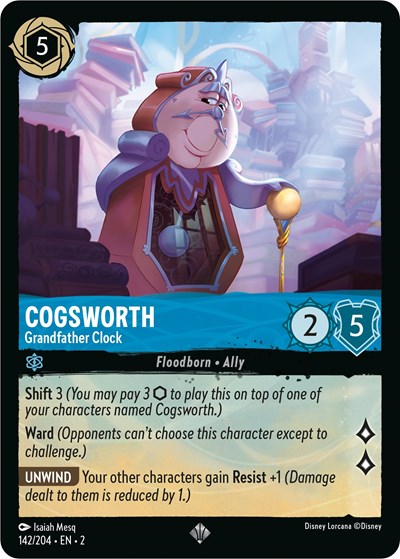 Cogsworth - Grandfather Clock #142 Rise of the Floodborn