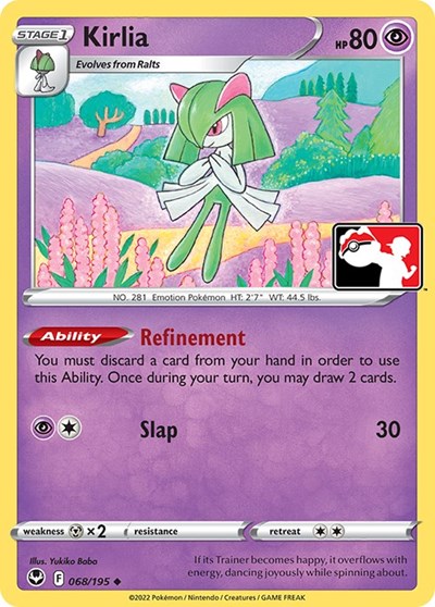 Kirlia Prize Pack Series Cards #68