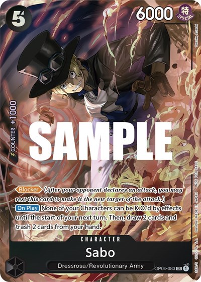 Sabo (Sealed Battle 2023 Vol. 1) #OP04-083 One Piece Promotion Cards