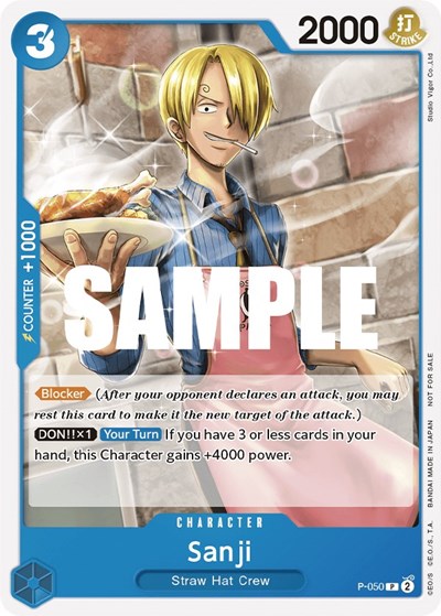 Sanji (Sealed Battle Kit Vol. 1) #P-050 One Piece Promotion Cards