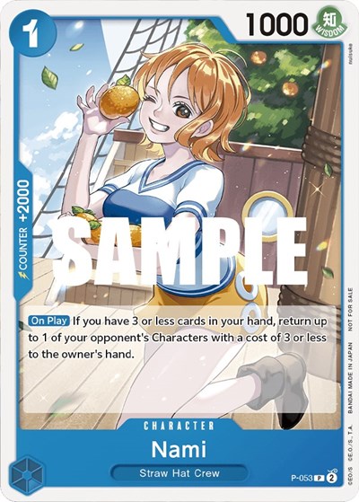 Nami (Sealed Battle Kit Vol. 1) #P-053 One Piece Promotion Cards