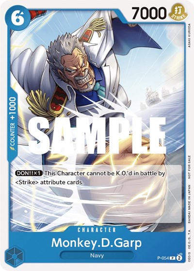 Monkey.D.Garp (Sealed Battle Kit Vol. 1) #P-054 One Piece Promotion Cards