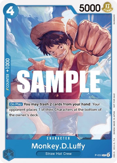 Monkey.D.Luffy (Sealed Battle Kit Vol. 1) #P-055 One Piece Promotion Cards