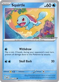 Squirtle Miscellaneous Cards & Products #7