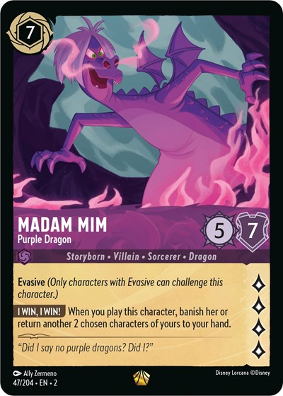 Madam Mim - Purple Dragon #47 Rise of the Floodborn