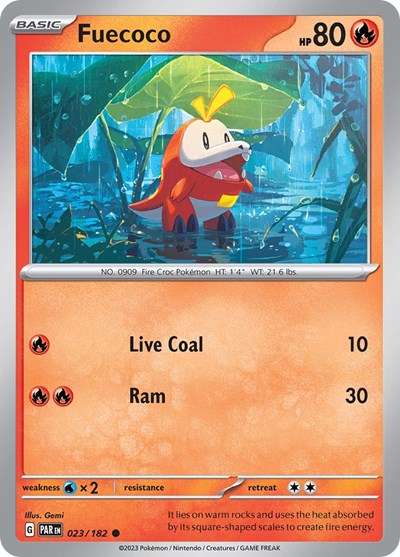 Fuecoco #23 Paradox Rift