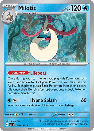 Milotic #36 Paradox Rift