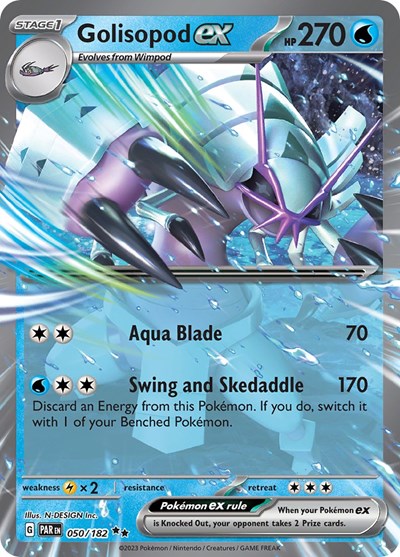 Golisopod ex #50 Paradox Rift