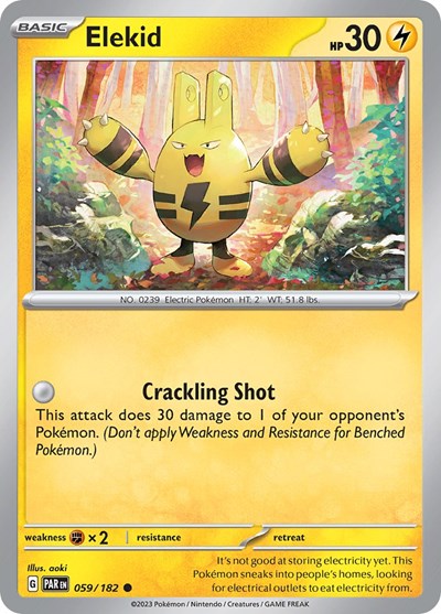 Elekid #59 Paradox Rift