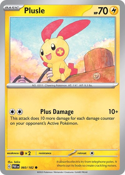 Plusle #60 Paradox Rift