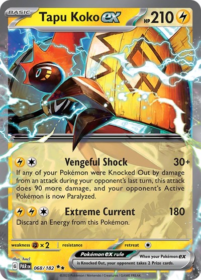 Tapu Koko ex #68 Paradox Rift