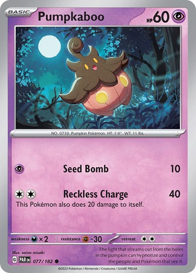 Pumpkaboo #77 Paradox Rift