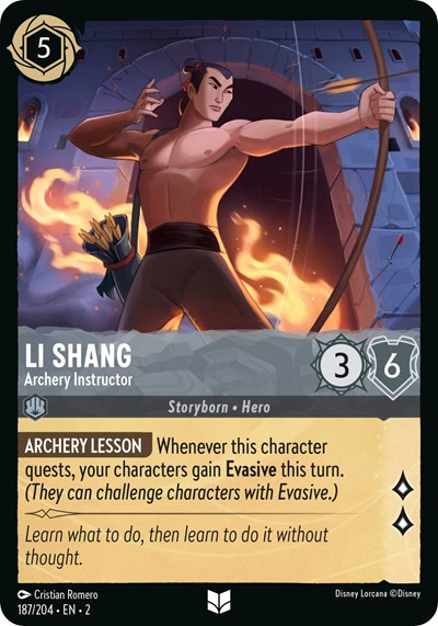 Li Shang - Archery Instructor #187 Rise of the Floodborn