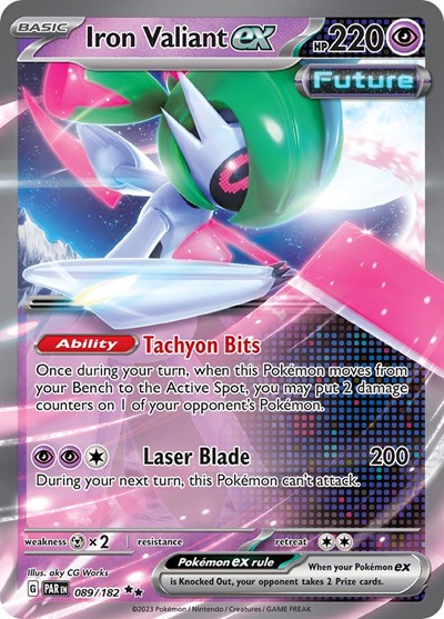 Iron Valiant ex #89 Paradox Rift