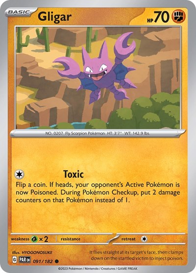 Gligar #91 Paradox Rift