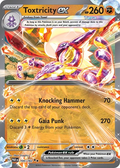 Toxtricity ex #100 Paradox Rift