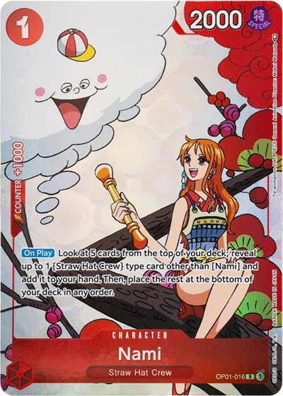 Nami (Gift Collection 2023) #OP01-016 One Piece Promotion Cards