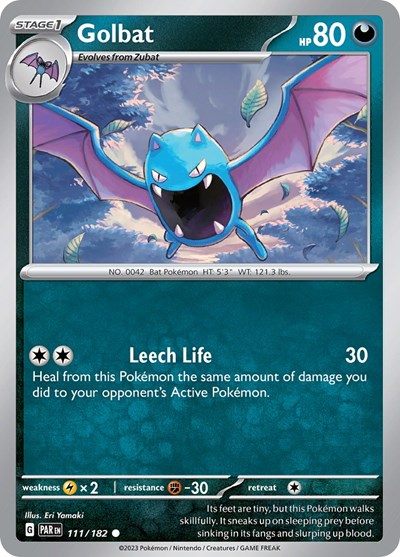 Golbat #111 Paradox Rift