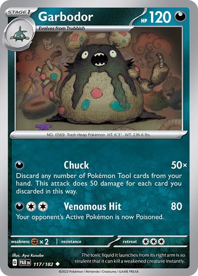 Garbodor #117 Paradox Rift