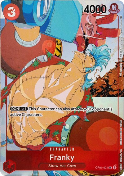 Franky (Gift Collection 2023) #OP01-021 One Piece Promotion Cards