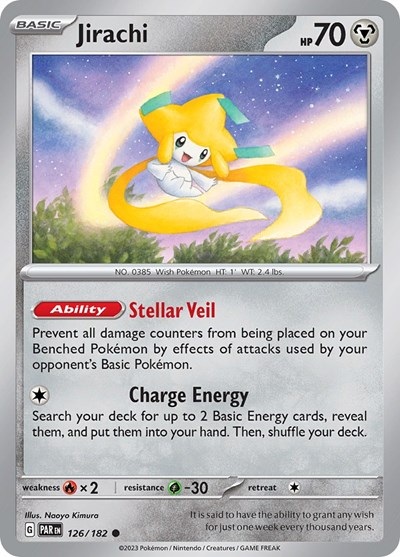 Jirachi #126 Paradox Rift