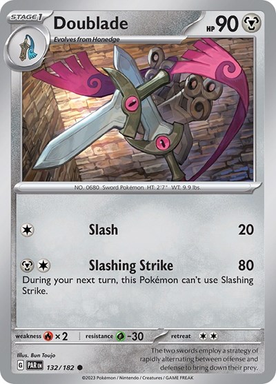 Doublade #132 Paradox Rift