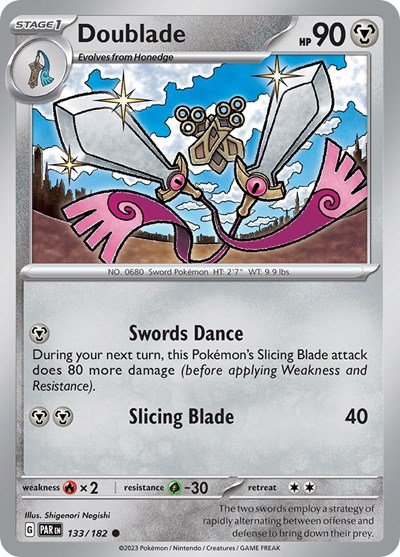 Doublade #133 Paradox Rift