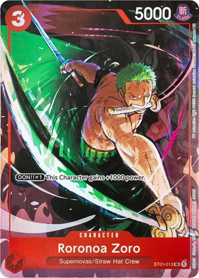 Roronoa Zoro (Gift Collection 2023) #ST01-013 One Piece Promotion Cards