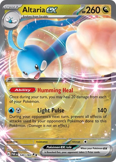 Altaria ex #140 Paradox Rift