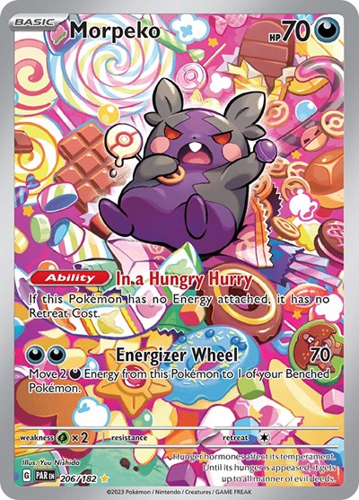 Morpeko #206 Paradox Rift