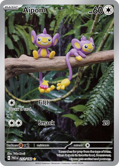 Aipom #211 Paradox Rift
