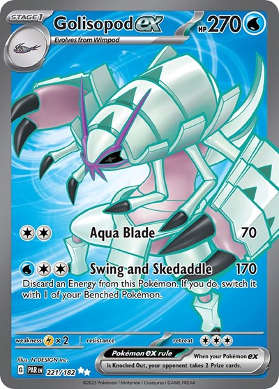 Golisopod ex #221 Paradox Rift