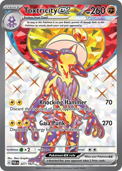 Toxtricity ex #227 Paradox Rift