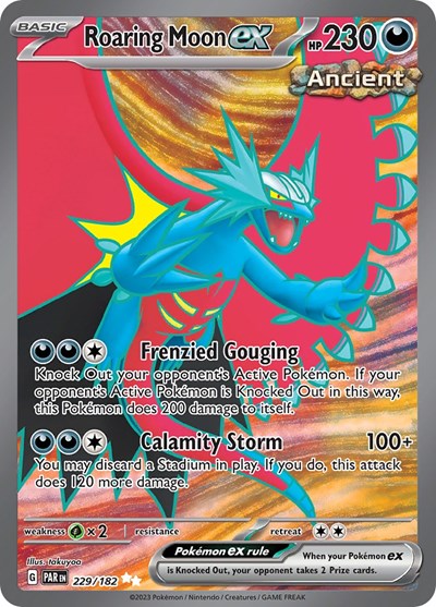 Roaring Moon ex #229 Paradox Rift
