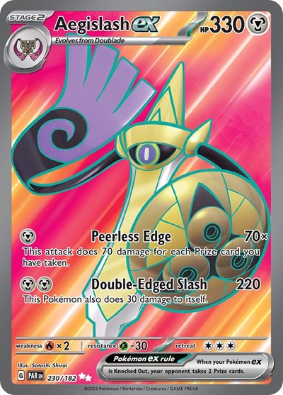 Aegislash ex #230 Paradox Rift