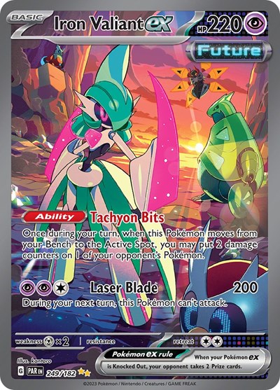 Iron Valiant ex #249 Paradox Rift
