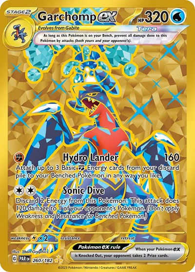Garchomp ex #260 Paradox Rift