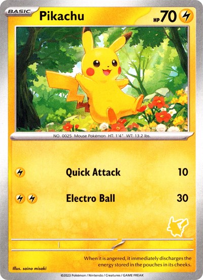 Pikachu #promo My First Battle