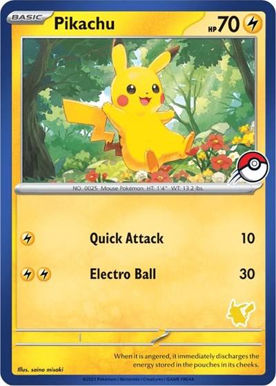 Pikachu #promo My First Battle