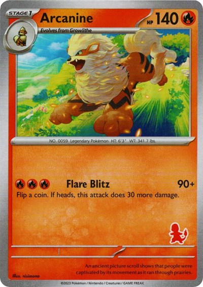 Arcanine #promo My First Battle