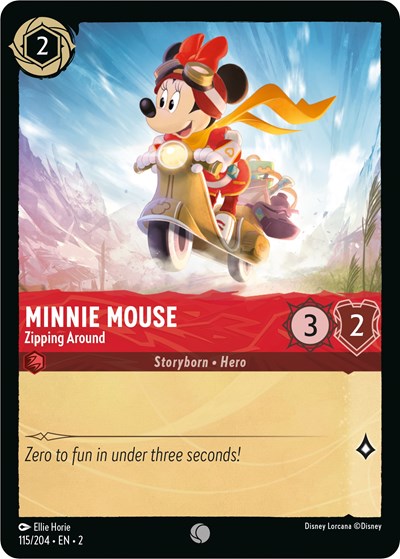 Minnie Mouse - Zipping Around #115 Rise of the Floodborn