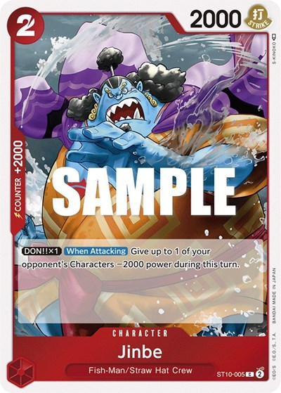 Jinbe #ST10-005 Ultra Deck: The Three Captains