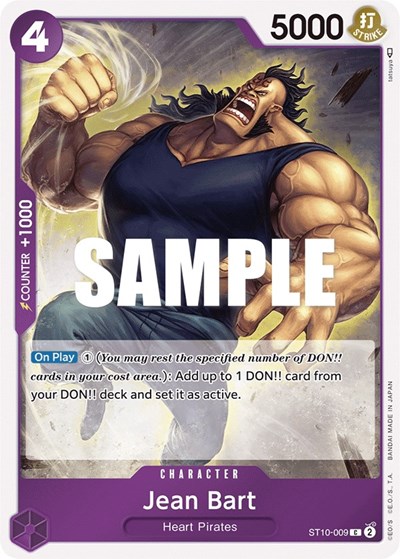 Jean Bart #ST10-009 Ultra Deck: The Three Captains