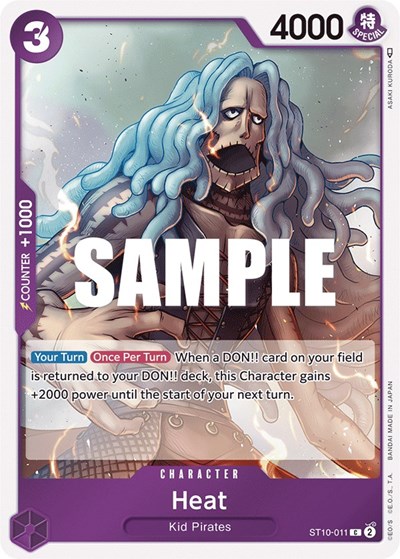 Heat #ST10-011 Ultra Deck: The Three Captains