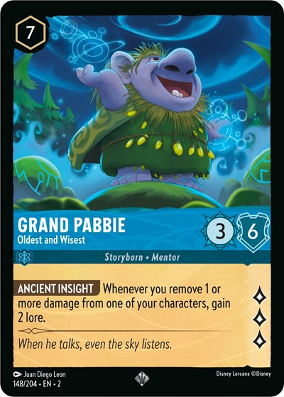Grand Pabbie - Oldest and Wisest #148 Rise of the Floodborn
