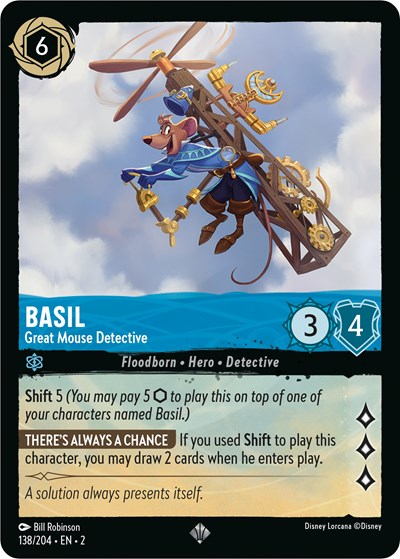 Basil - Great Mouse Detective #138 Rise of the Floodborn