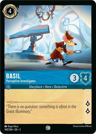 Basil - Perceptive Investigator #140 Rise of the Floodborn