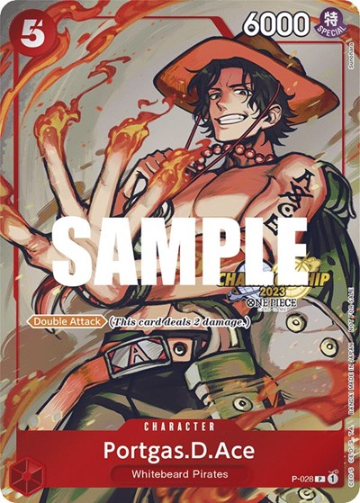 Portgas.D.Ace (CS 2023 Event Pack) #P-028 One Piece Promotion Cards